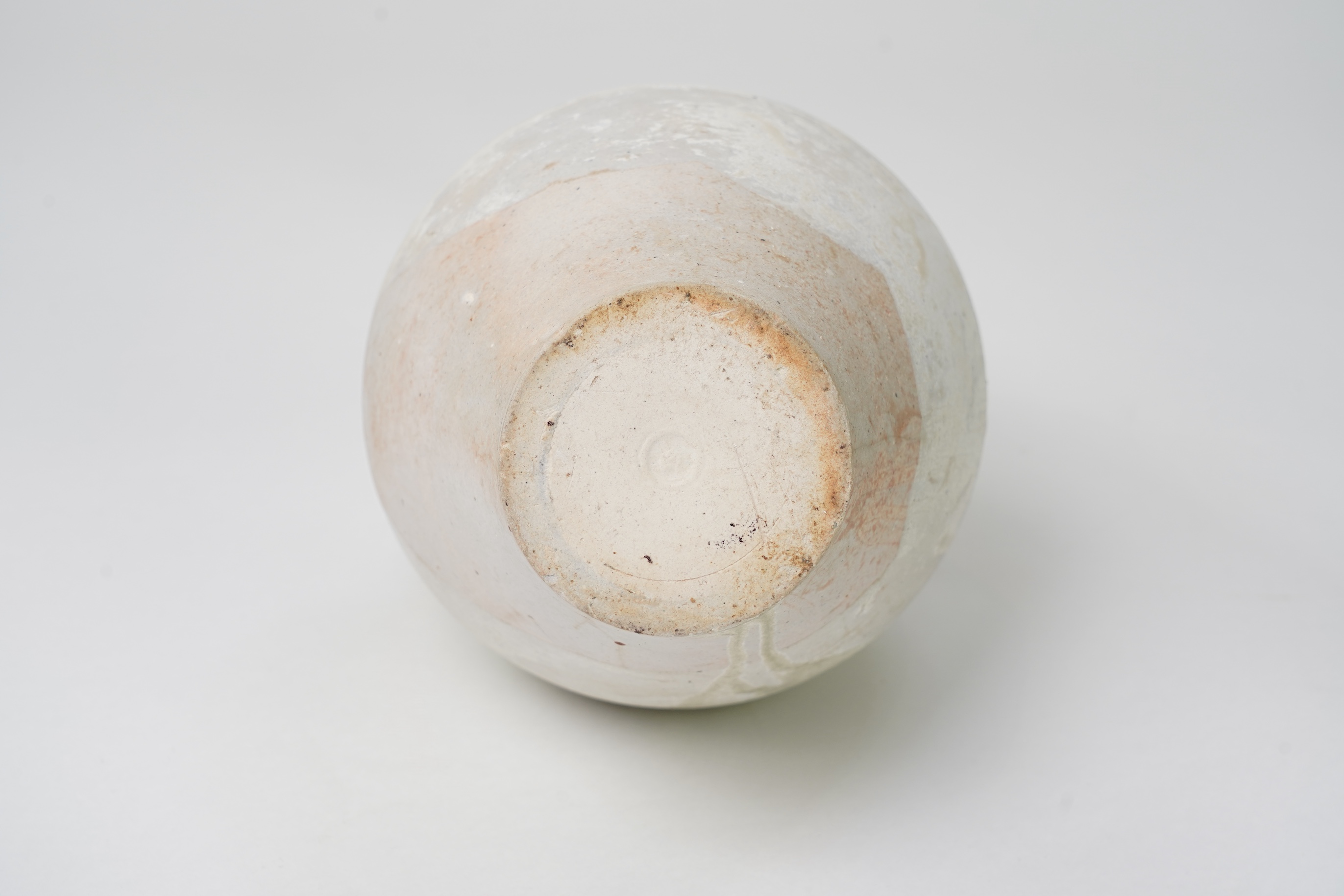 A Chinese white ware amphora, Tang dynasty (6th-8th century AD)